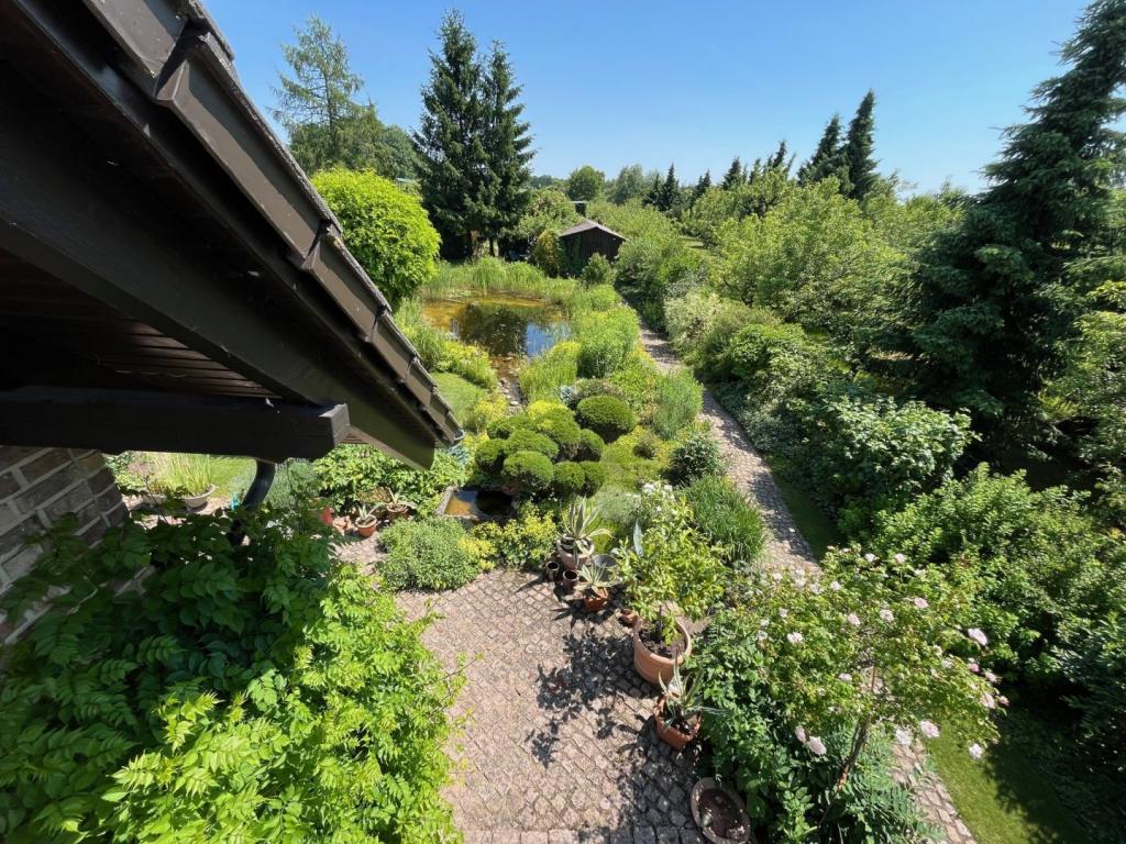 Blick vom Balkon Gartenteil_1