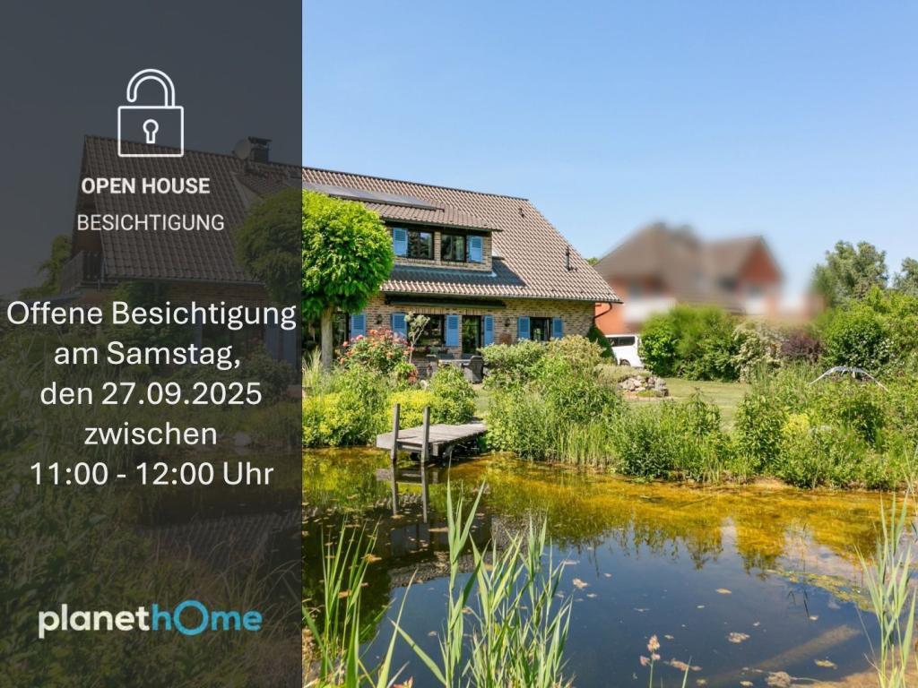 Haus mit Schwimmteich