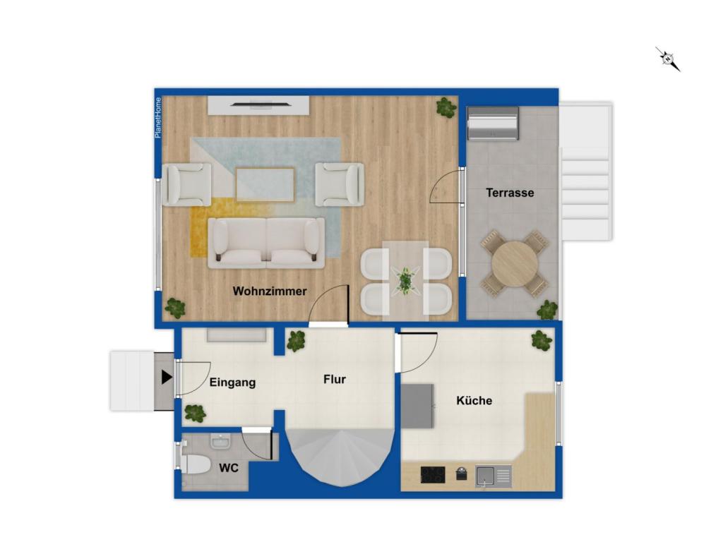 Grundriss - Erdgeschoss