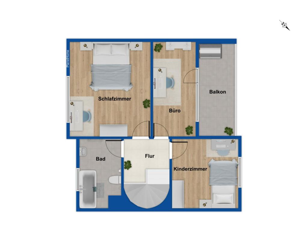 Grundriss - Obergeschoss