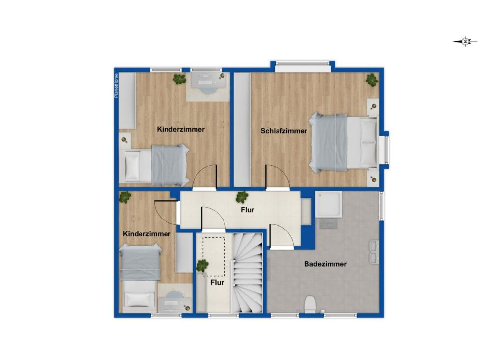 Grundriss Obergeschoss