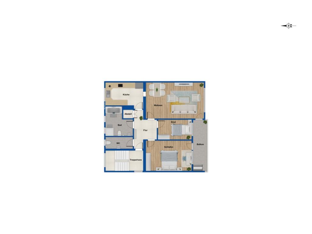 Grundriss Wohnung