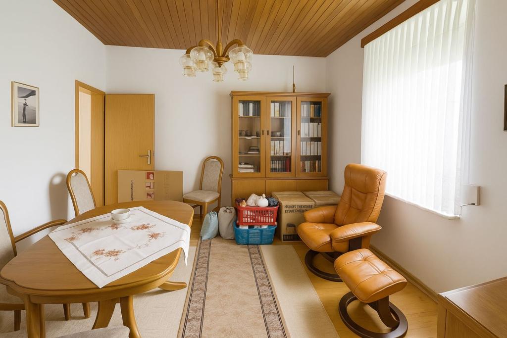 Esszimmer vor Räumung