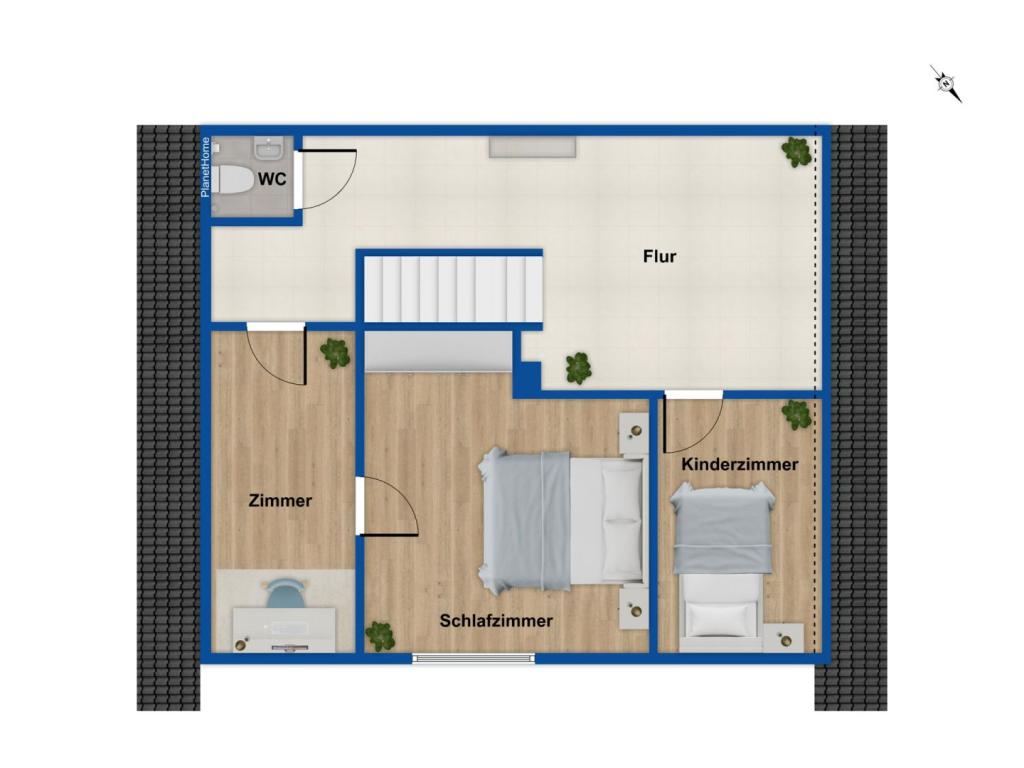 Grundriss Dachgeschoss