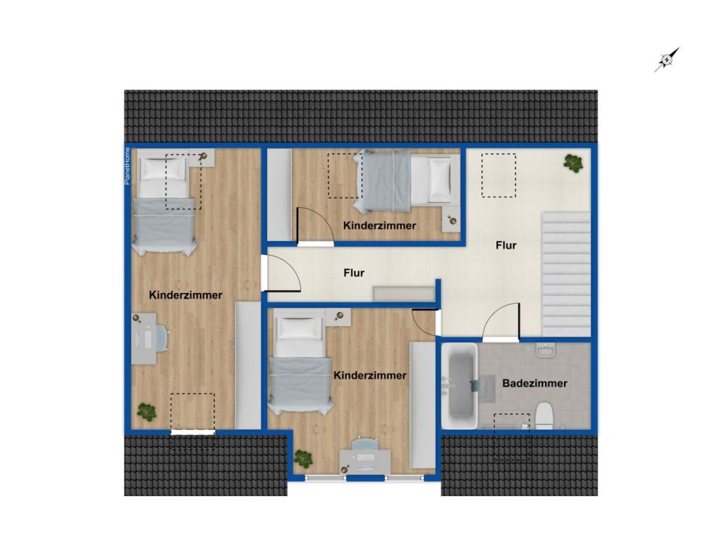 Grundriss Dachgeschoss