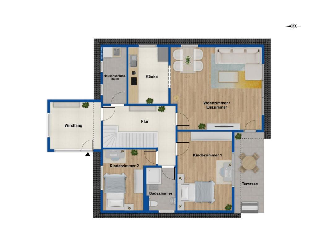 Grundriss Erdgeschoss