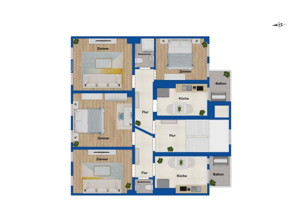 Grundriss 2.-4. Obergeschoss