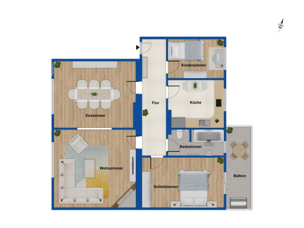 Grundriss 2. Obergeschoss