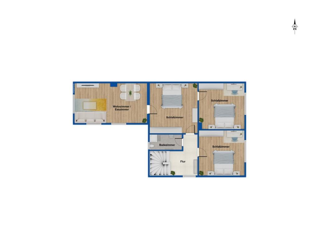 Grundriss Obergeschoss