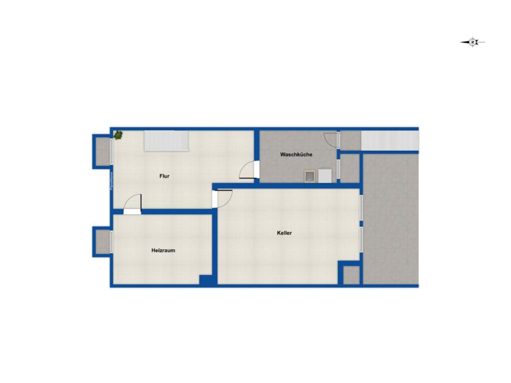 Grundriss Kellergeschoss 