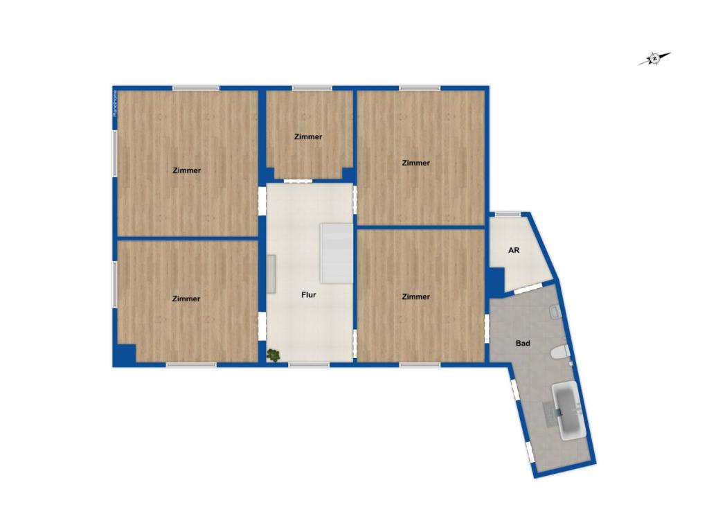 Grundriss Obergeschoss
