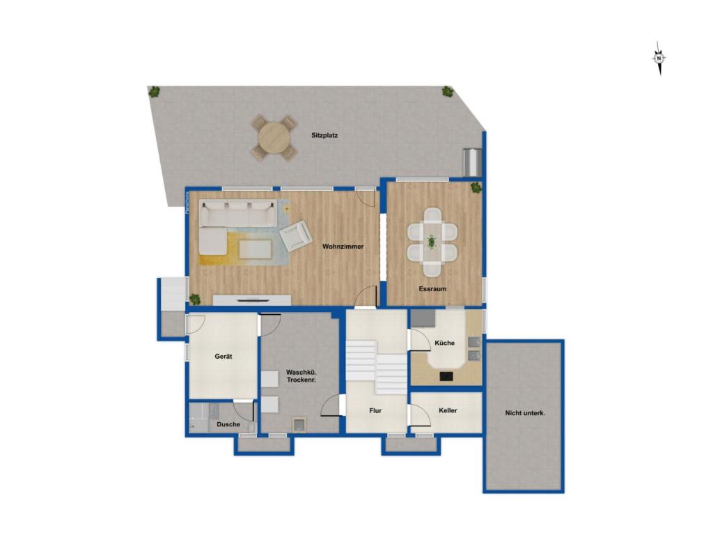 Grundriss Kellergeschoss