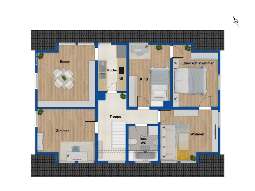 Grundriss Dachgeschoss