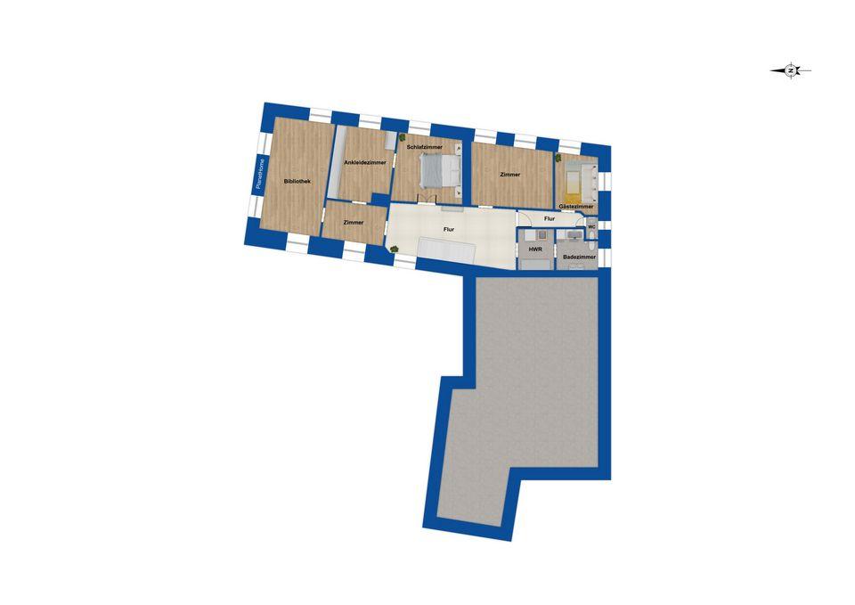 Grundriss Obergeschoss