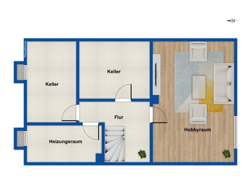 Grundriss Keller
