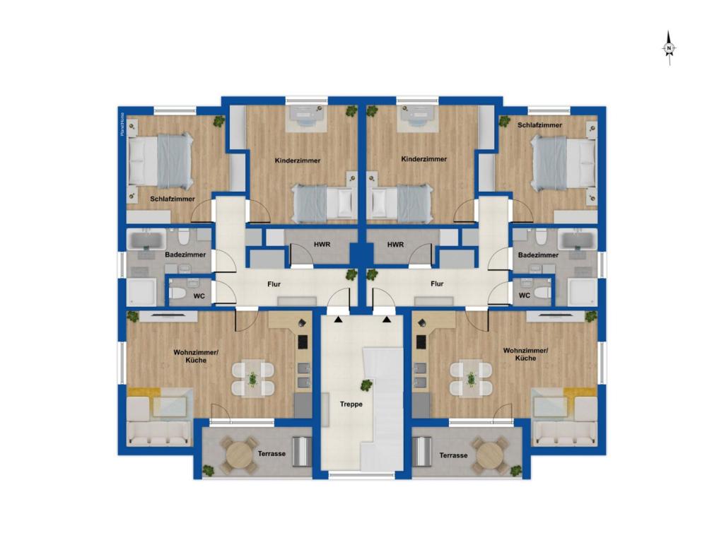 Grundriss Obergeschoss