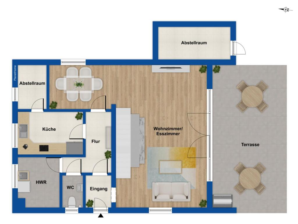 Grundriss Erdgeschoss