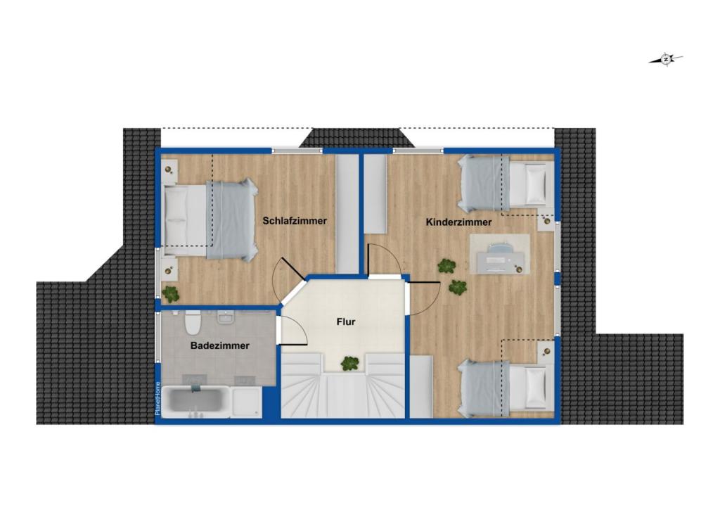 Grundriss Obergeschoss