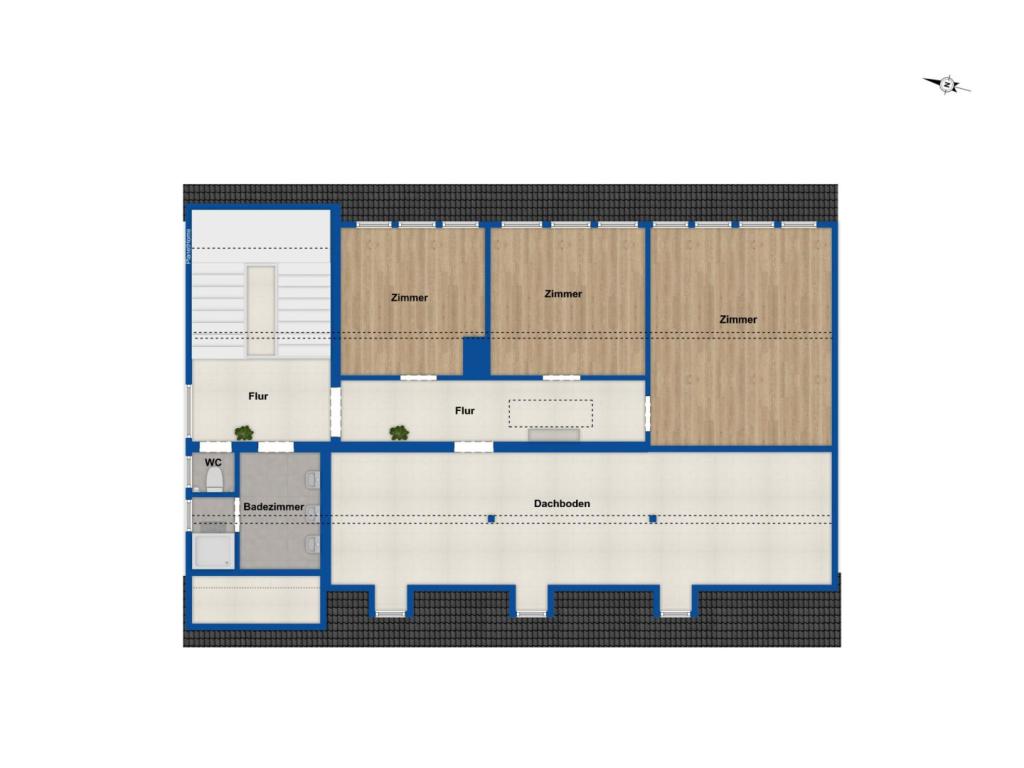 Grundriss Dachgeschoss