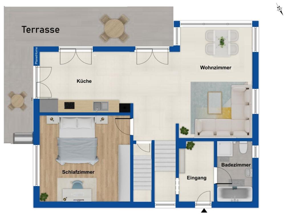 Grundriss Erdgeschoss
