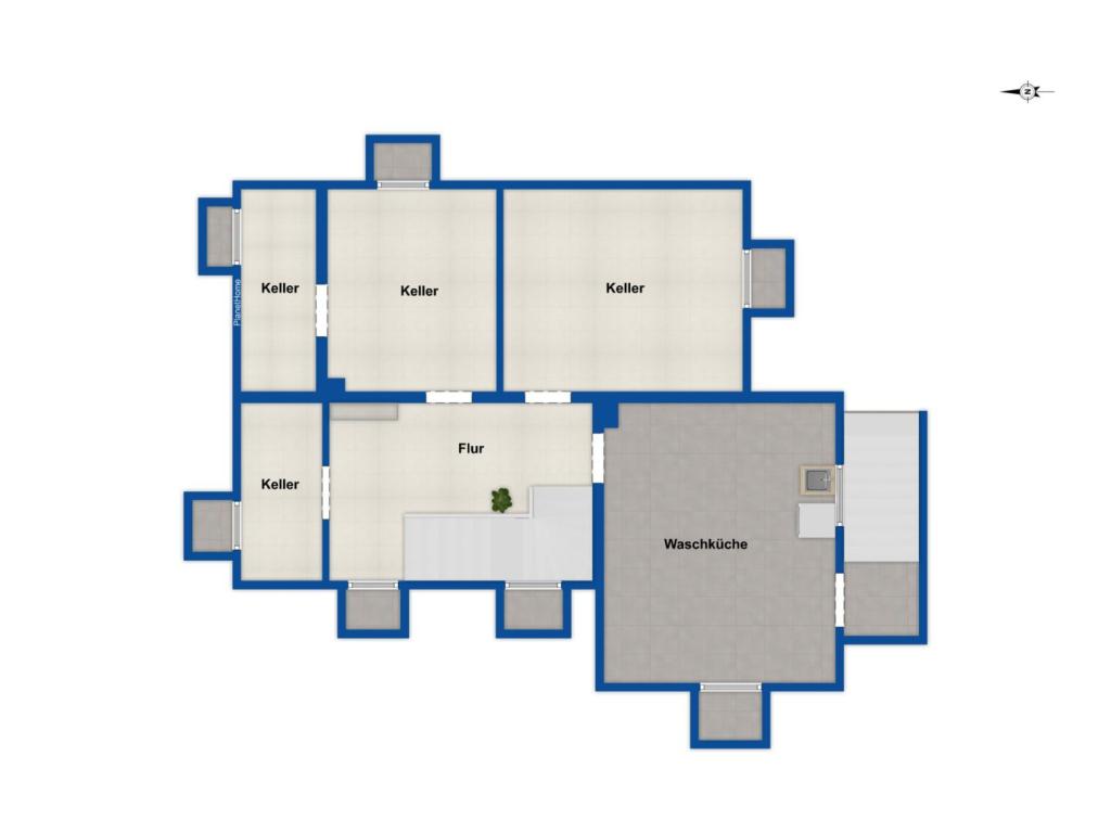Grundriss - Kellergeschoss