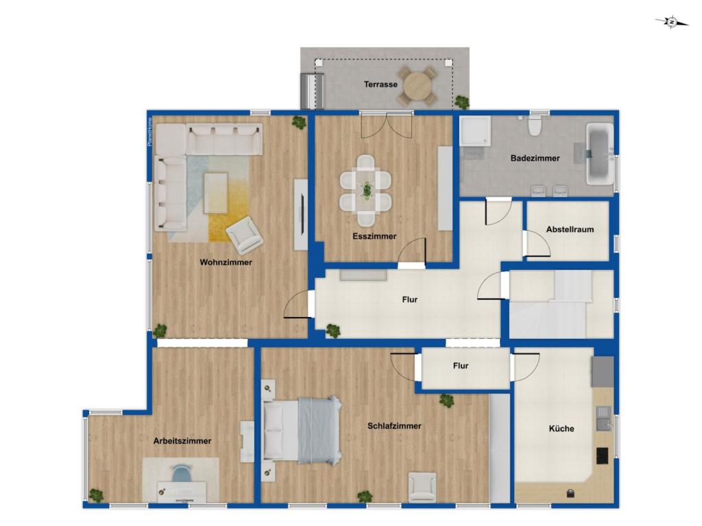 Grundriss 1. Obergeschoss