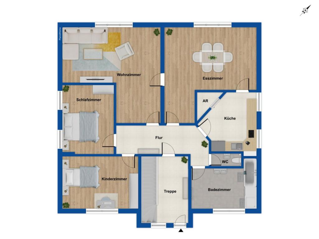 Grundriss - Erdgeschoss