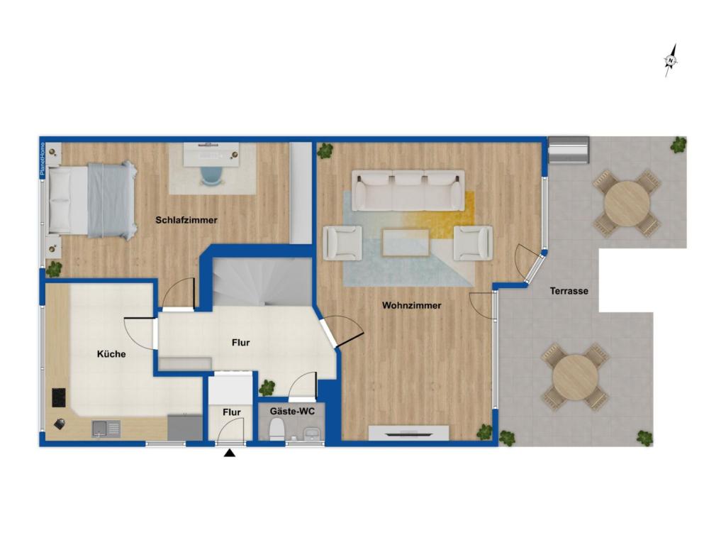Grundriss Erdgeschoss