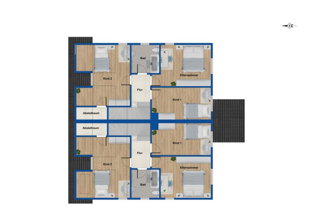 Grundriss Dachgeschoss