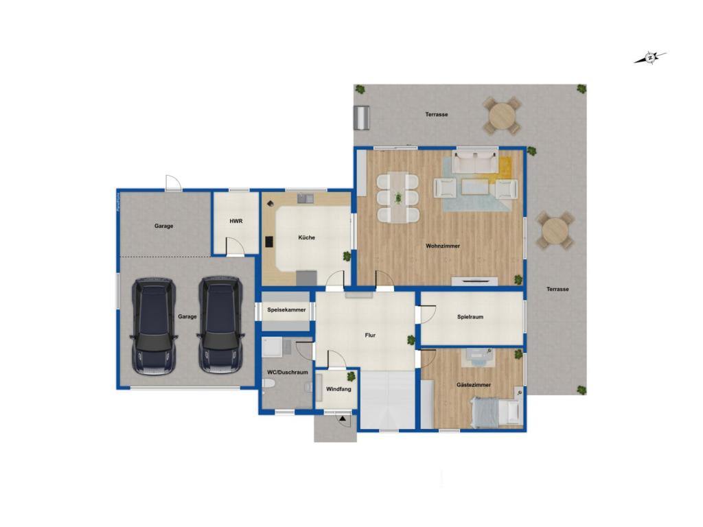 Grundriss Erdgeschoss