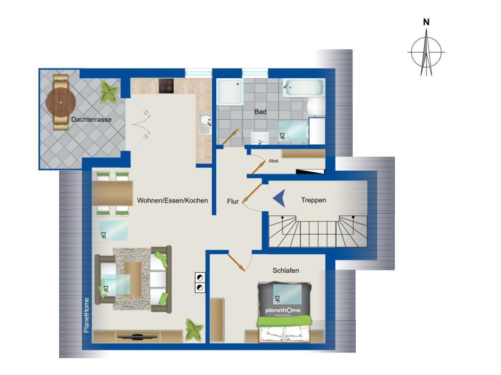 Grundriss 2.Obergeschoss