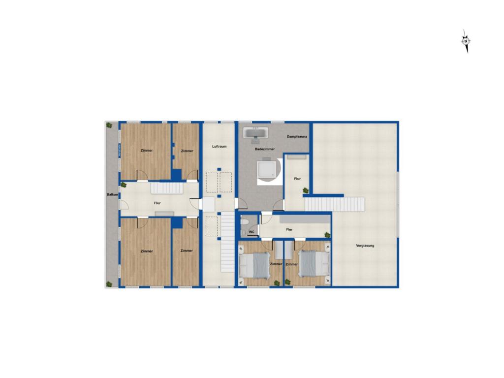 Grundriss OG möglicher Neubau