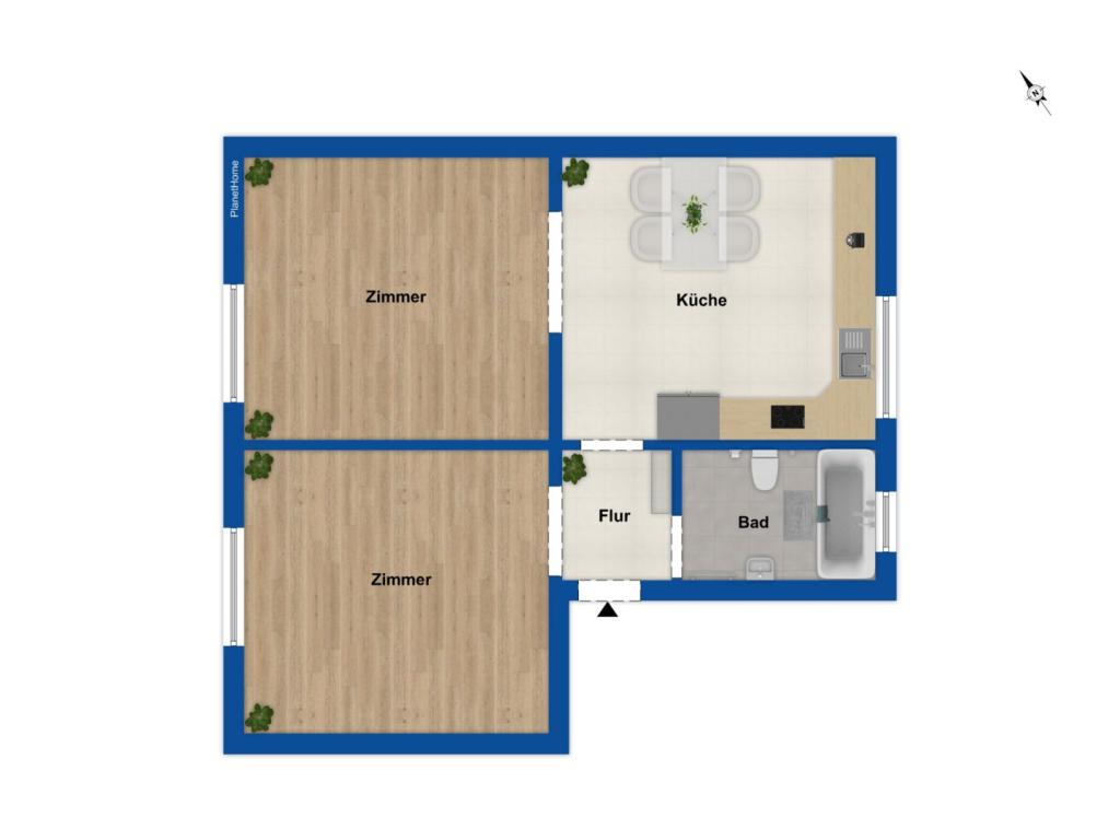 Grundriss Erdgeschoss