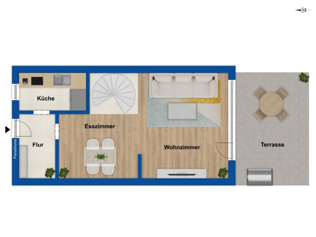 Grundriss Erdgeschoss