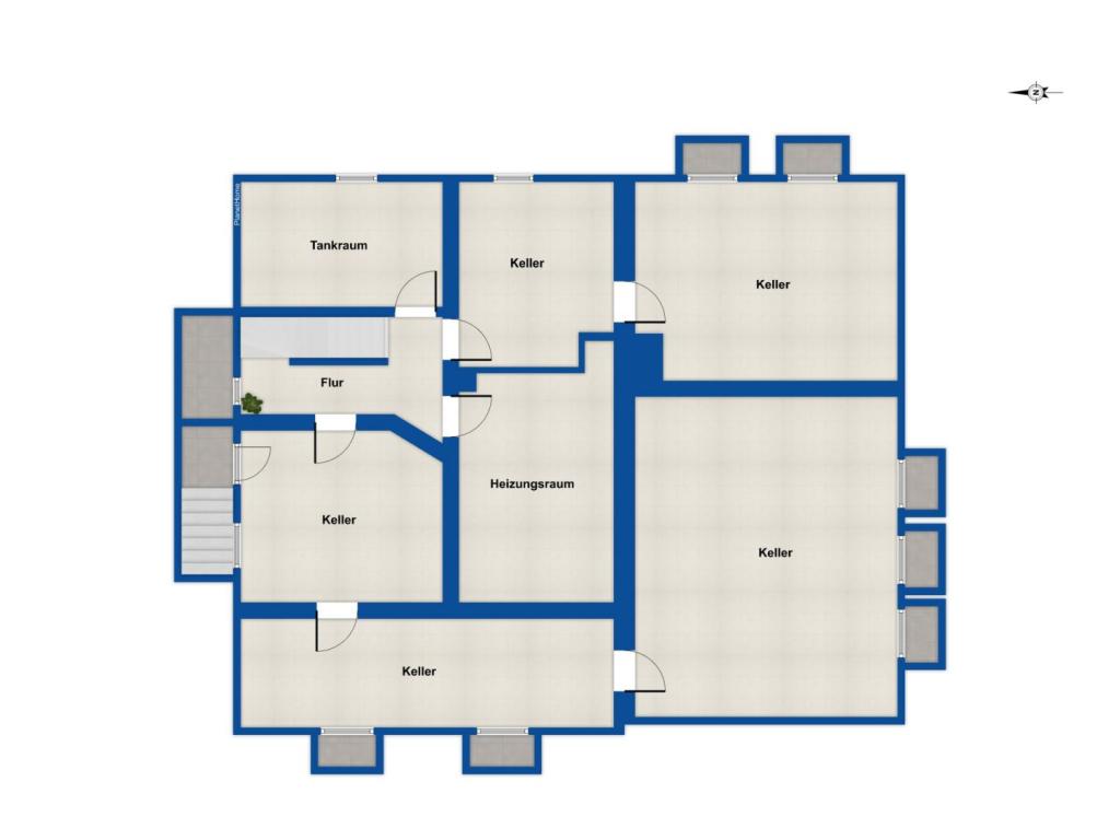 Grundriss Kellergeschoss