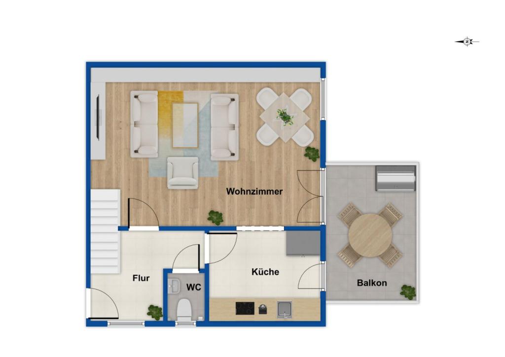 Grundriss Obergeschoss