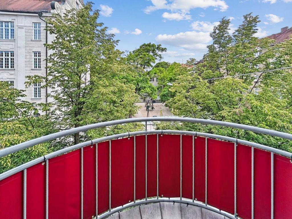 Blick vom Balkon