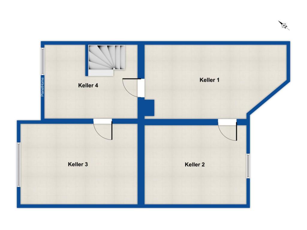 Grundriss Kellergeschoss