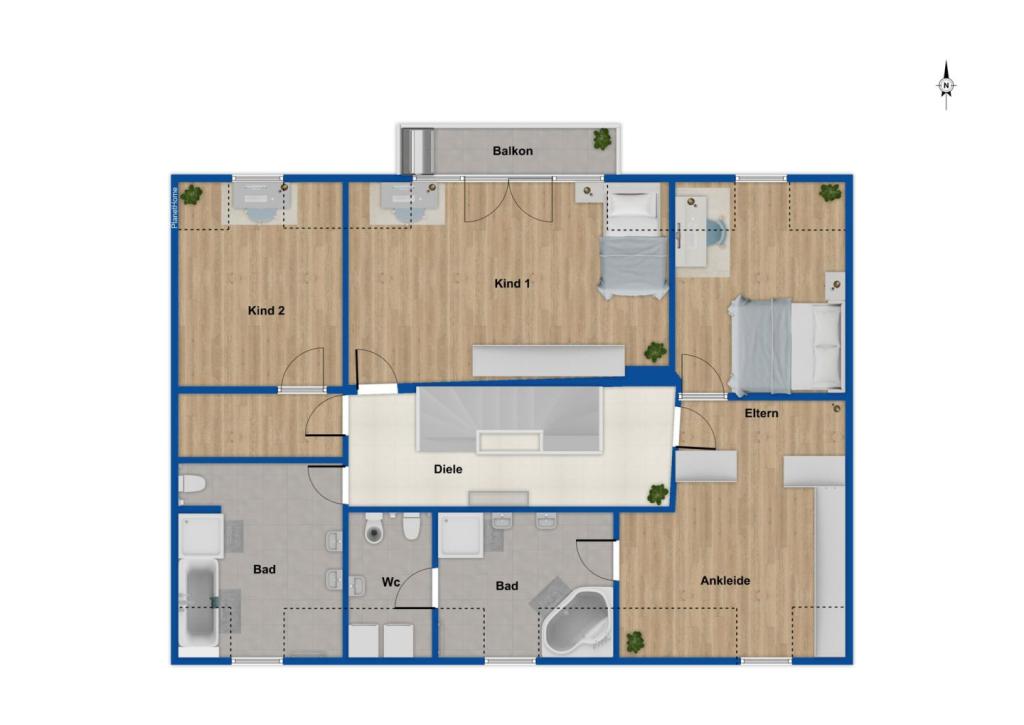 Grundriss OG Bahnhofstr.