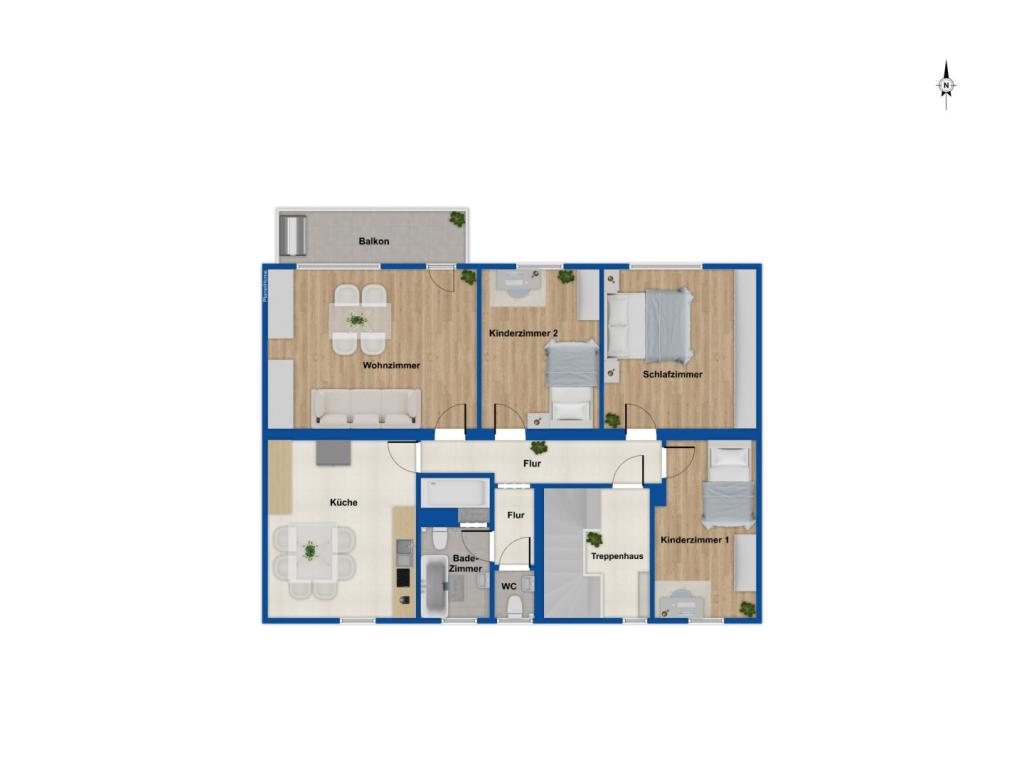 Grundriss OG Rosenweg