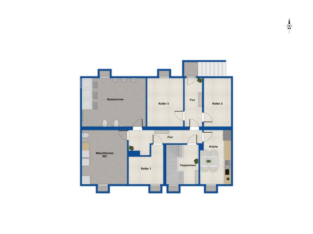 Grundriss UG Rosenweg