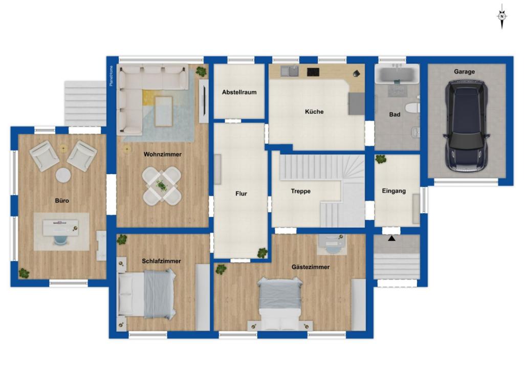 Grundriss Obergeschoss