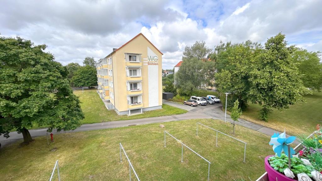 Blick vom Balkon
