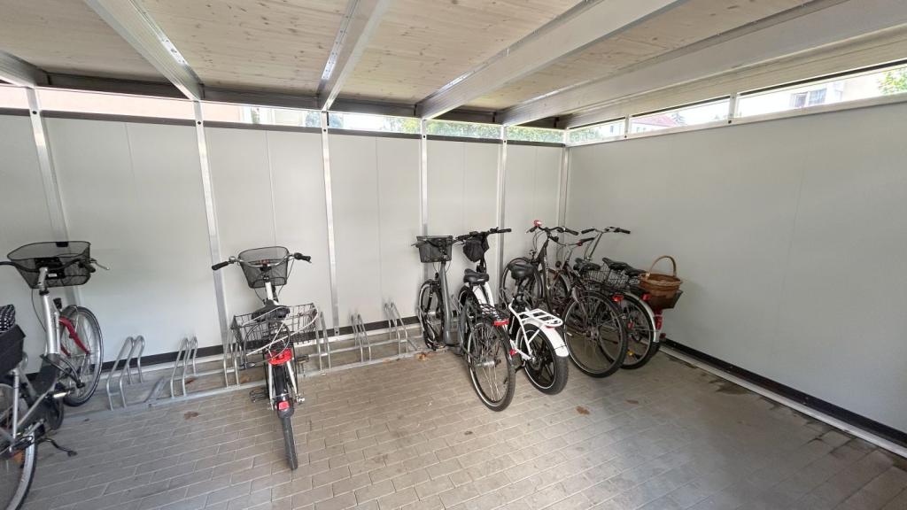 Fahrradgarage innen