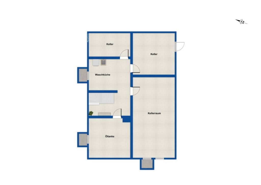 Grundriss Kellergeschoss
