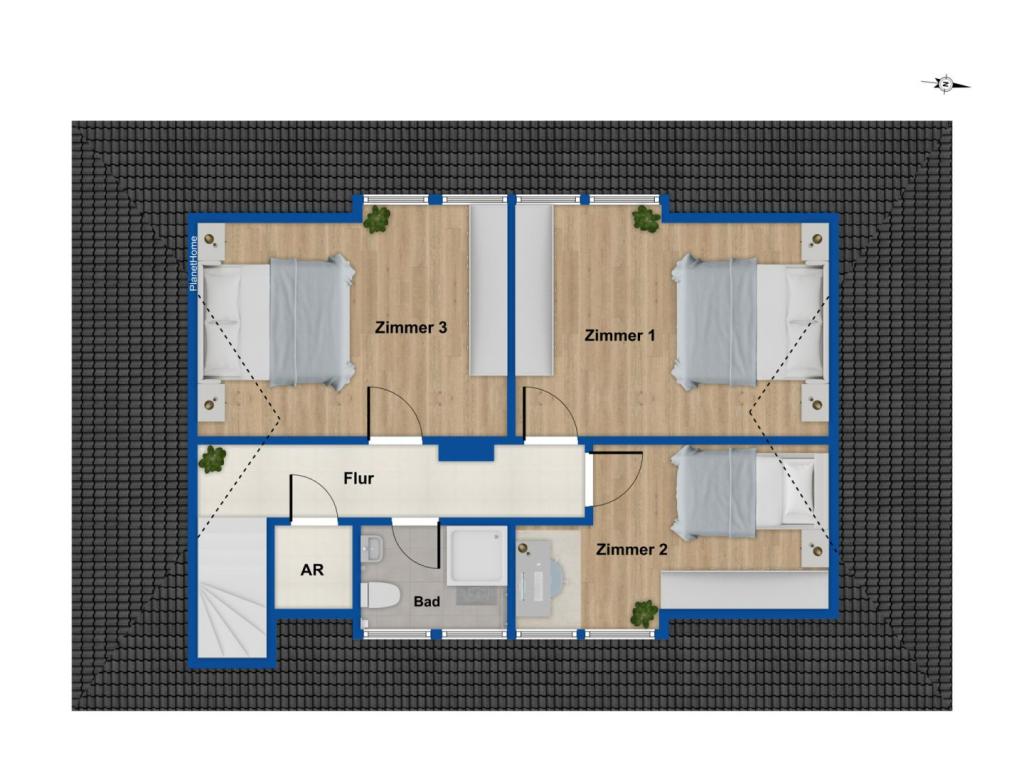 Grundriss Dachgeschoss