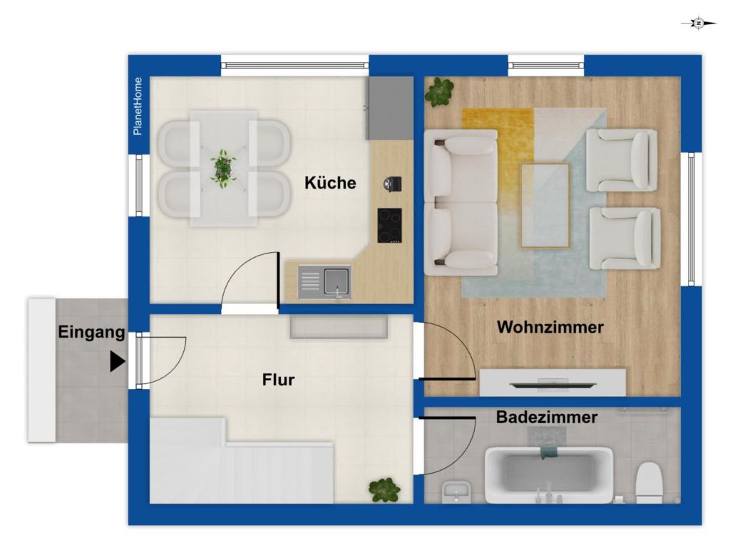 Grundriss Erdgeschoss