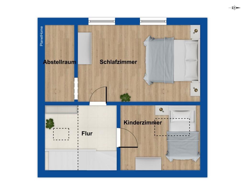 Grundriss Obergeschoss