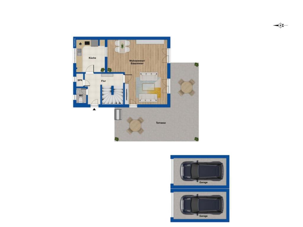 Grundriss - Erdgeschoss