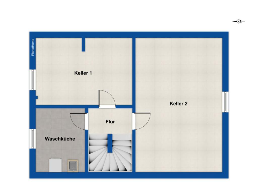 Grundriss - Kellergeschoss